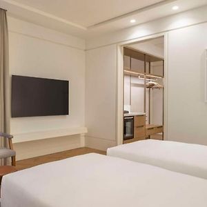 Zimmer mit zwei Einzelbetten