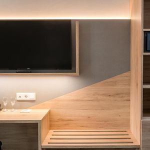 Deluxe Zimmer mit Kingsize-Bett