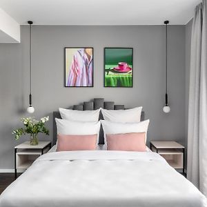 Mittelgroßes Studio mit Kingsize-Bett