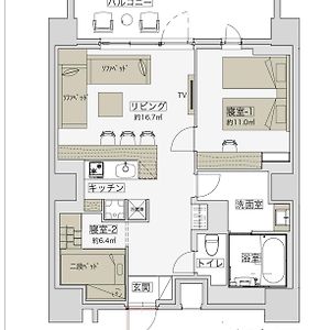 Suite mit 1 Schlafzimmer