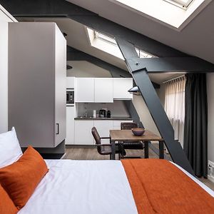 Mittelgroßes Studio mit Kingsize-Bett