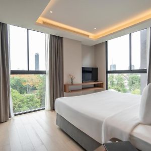 Eck-Suite mit 1 Schlafzimmer und mit Kingsize-Bett