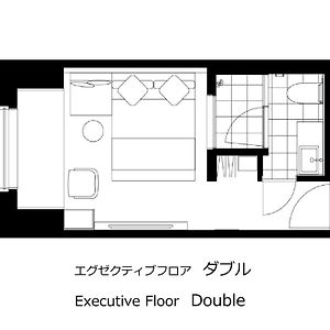 Zimmer mit Kingsize-Bett in der Executive Etage