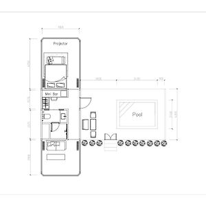 Chalet mit 1 Schlafzimmer