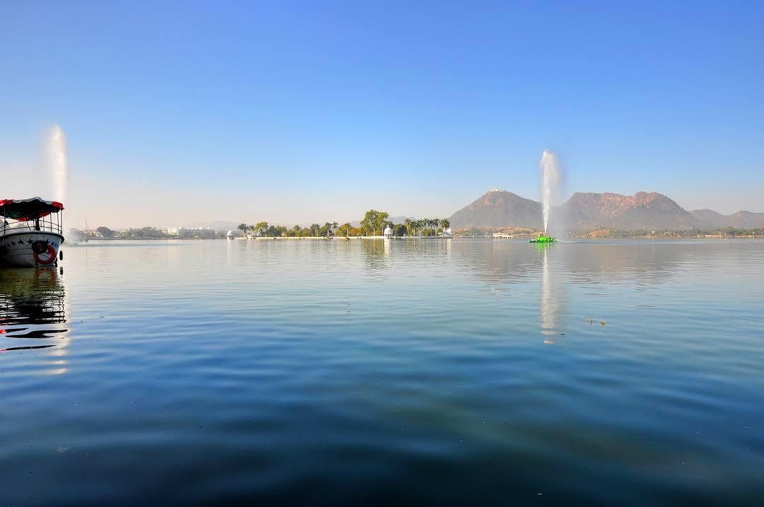 Fateh-Sagar-See