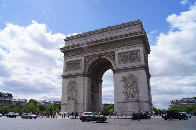 der Arc de Triomphe